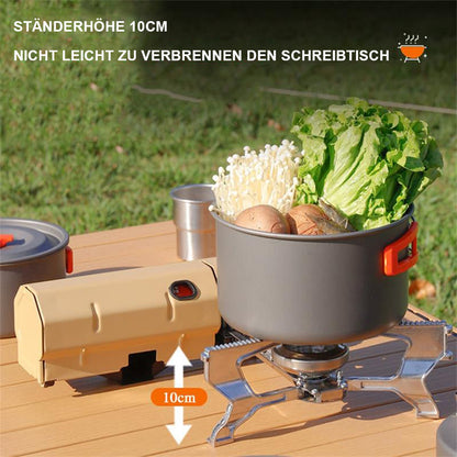 🔥 50% RABATT! 🏕️ Tragbarer Klappbarer Herd – Kompakt, Langlebig & Ideal Für Camping, Picknick & Outdoor-Aktivitäten 🍳