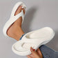 👡 50% RABATT! 🌟 Modische Rutschfeste Zehentrenner mit Weicher, Dicker Sohle – Leicht, Bequem & Perfekt Für Sommer & Freizeit 🏖️