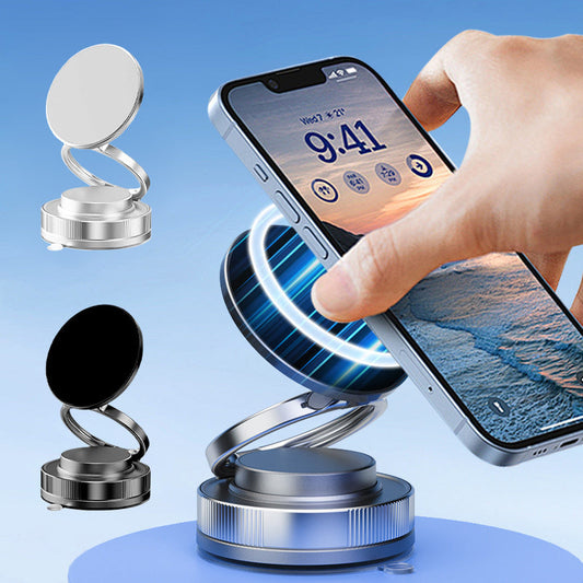 ⚡ 50% RABATT! 📱 Verbesserte 5. Generation Magnetischer Handyhalter – 360° drehbar, stabiler Halt & einfache Montage – Perfekt für Auto & Schreibtisch 🔥