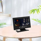 🌡️ LETZTER TAG - KAUFEN 2 ERHALTEN 3! ✨ Digitaler LED-Wettermonitor - Temperatur & Luftfeuchtigkeit mit Wettervorhersage und Tischwecker-Funktion 📊⏰