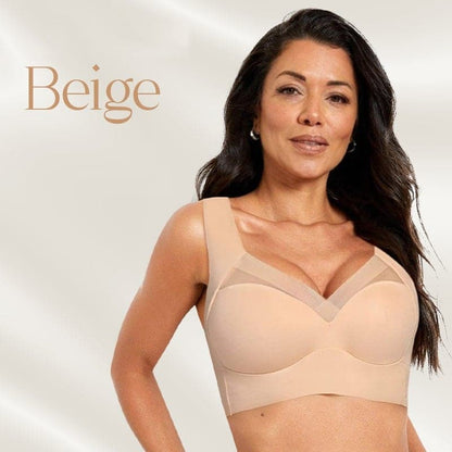 🛍️ 50% RABATT JETZT! ✨ Einteiliger BH ohne Stahlring - Unsichtbare Formgebung mit Atmungsaktivem Stoff für Alltagskomfort 🌸💫