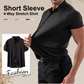 👕 50% RABATT! ⏳ Herren Kurzarmhemd aus 4-Wege-Stretchgewebe – Bewegungsfreiheit, atmungsaktiv & knitterarm – perfekt für Büro, Reisen oder Freizeit 🌿