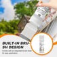 🎨 50% RABATT! 🖌️ Wasserbasierte Metallic-Silber-Farbe – Deckend, schnell trocknend & mit integriertem Pinsel – Ideal für kreative Projekte & Deko ✨