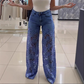 👖 60% RABATT! ✨ Gespleißte Spitzen-Jeans – Nachhaltiger Komfort, Eleganter Style & Perfekt für Den Sommer 🌸