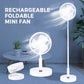 🌀 60% RABATT! 🍃 Wiederaufladbarer & faltbarer Mini-Ventilator – Kompakt, leise & perfekt für Reisen – Ideal für Büro oder heiße Tage – 3 Geschwindigkeiten, kleiner Begleiter mit großer Kühlleistung 🔋✨