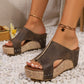 👡 60% RABATT! ✨ Keilsandaletten mit Nietenverzierung für Damen – Trendiges Design, Bequeme Passform & Perfekt Für Den Sommer ☀️