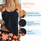 👙 50% RABATT! 🌺 Bikini-Set für Damen – Ärmelloses Top & kurze Hose – Lässig, vielseitig & schnell trocknend – perfekt für Strand, Pool oder Urlaub ☀️✨