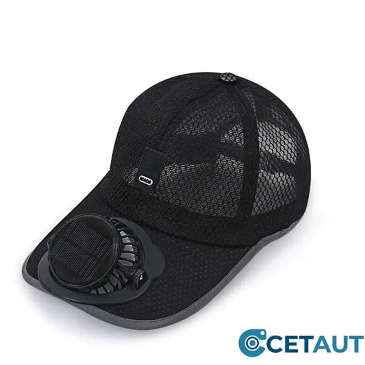 🧢 50% RABATT! ☀️ Baseballkappe mit Solarventilator – 360° drehbar & 16h Laufzeit – UPF50+ – perfekt für Garten, Wandern oder heiße Tage – kühlt zuverlässig bei Sonne 🌬️✨