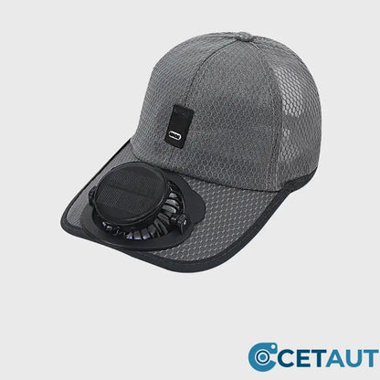 🧢 50% RABATT! ☀️ Baseballkappe mit Solarventilator – 360° drehbar & 16h Laufzeit – UPF50+ – perfekt für Garten, Wandern oder heiße Tage – kühlt zuverlässig bei Sonne 🌬️✨