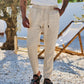 👖 50% RABATT! ✨ Herren lockere Freizeithose mit Kordelzug – Verstellbarer Bund & praktische Taschen – Lässiger Stil, perfekt für Alltag & Freizeit 🌿☀️