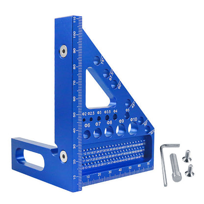 📐 50% RABATT! 🔧 Aluminium-Dreieckswinkel für Holzarbeiten – Präzisionsgefertigt, Robuste Konstruktion & Ideal Für Exakte Messungen & Montagen 🛠️