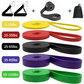 🏋️ 50% RABATT! 💪 Fitnessband-Set – 5 Stufen, Anker & Griffe – Ideal für Yoga & Kraft ✨