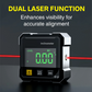 📐 50% RABATT! ⚙️ 4-seitiger magnetischer Digitaler Winkelmesser – Mit Laser & 360° Magneten – Präzisionsmessung – ideal für Holz-, Metall- oder Fliesenarbeiten 🛠️🔍✨