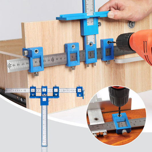 🔧 50% RABATT! 🪚 Verstellbare Vorrichtung für Schrankbeschläge – Präzisionsführung, Robuste Aluminiumkonstruktion & Ideal Für Die Montage Von Möbelbeschlägen 🛠️