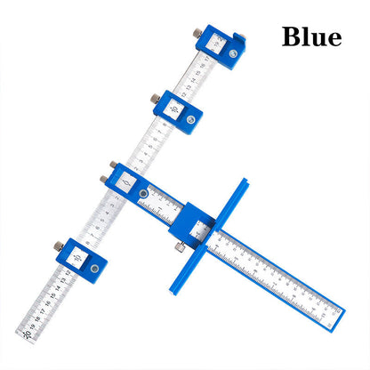 🔧 50% RABATT! 🪚 Verstellbare Vorrichtung für Schrankbeschläge – Präzisionsführung, Robuste Aluminiumkonstruktion & Ideal Für Die Montage Von Möbelbeschlägen 🛠️