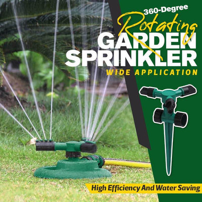 ⛲ 50% RABATT! ⏳ 360-Grad rotierender Gartensprenger – Einstellbare Reichweite & wassersparend – Perfekt für Rasen, Blumenbeete oder Gärten – einfacher Anschluss an Standardschlauch 🌿