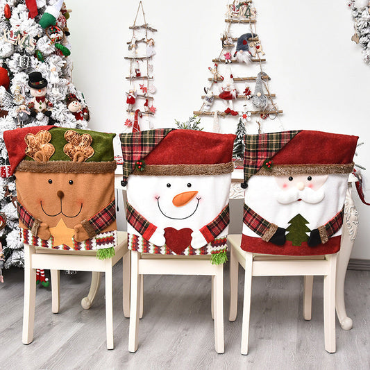 🎄 50% RABATT! 🪑 Weihnachtsstuhlbezüge – Festlich & gemütlich ✨