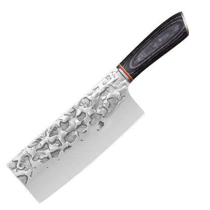 🔪 50% RABATT! 🥩 Vintage Geschmiedetes Fleischerbeilmesser – Robuste Klinge, Ergonomischer Holzgriff & Ideal Für Zerlegen Von Fleisch & Knochen 🍗