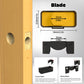 🔧 50% RABATT! 🚪 Türschloss-Stemmwerkzeug für 1-3/4 Zoll & 1-3/8 Zoll – Präzisionsarbeit, Robuste Konstruktion & Ideal Für Professionelle & DIY-Türinstallationen 🛠️