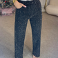 👖 60% RABATT! ✨ JEANS MIT ACCESSOIRES - Gerade Passform & Stretch, Inklusive Styling-Set, Versandkostenfrei für Limitierte Zeit 🚚💫
