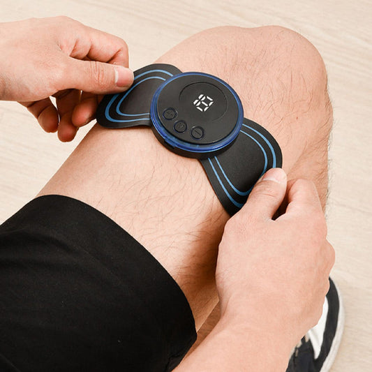 💆‍♂️ 50% RABATT! ✨ Mini-Niederfrequenz-Impulsmassagegerät - 10 Intensitätsstufen mit Wärmefunktion für Tiefenmuskelentspannung 🔥🌀