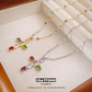 💎 KAUFE 2, ERHALTE 1 GRATIS! ✝️ Bunte Halskette mit Strass-Kreuzanhänger – Leuchtender Glanz, verstellbare Länge & aussagekräftiges Statement ✨