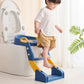 🚽 50% RABATT! 🧒 Toilettensitz mit Treppe – PU‑gepolstert, höhenverstellbar & sicher ✨