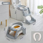 🚽 50% RABATT! 🧒 Toilettensitz mit Treppe – PU‑gepolstert, höhenverstellbar & sicher ✨