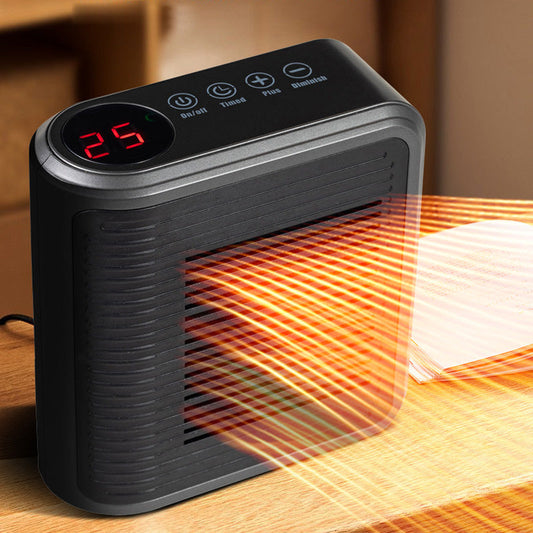 🔥 50% RABATT! ✨ 800W Wandheizgerät mit einstellbarem Thermostat & Zeitschaltuhr - 4 Timer-Modi mit Überhitzungsschutz für Büro/Schlafzimmer 🕒🌡️