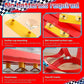🏎️ FRÜHWEIHNACHTLICHER SONDERVERKAUF 50% RABATT! ✨ DIY-Rennbahn für Kinder aus Aluminiumlegierung mit Saugnäpfen - 360° Kurven mit 3 Schienen für Interaktiven Spielspaß 🚦🎮