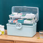 💊 50% RABATT! 🏠 Mehrstöckige Haushalts-Medikamentenbox – Großes Fassungsvermögen, Kindersicherung & Übersichtliche Fächer 🚑
