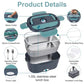 🍱 50% RABATT! 🔥 Tragbare Heiz-Lunchbox mit Edelstahl-Einsatz – Trockene Erwärmung, 12V/220V & doppelte Spannung – Ideal für Auto, Büro & Reisen ⚡