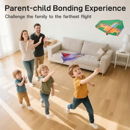 ✈️ 50% RABATT! 🧠 Kreatives DIY-Papierfliegerset – 10 Modelle zum Bauen & Starten – Pädagogisches STEM-Spielzeug für Kinder 6-12 🎯