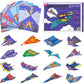 ✈️ 50% RABATT! 🧠 Kreatives DIY-Papierfliegerset – 10 Modelle zum Bauen & Starten – Pädagogisches STEM-Spielzeug für Kinder 6-12 🎯