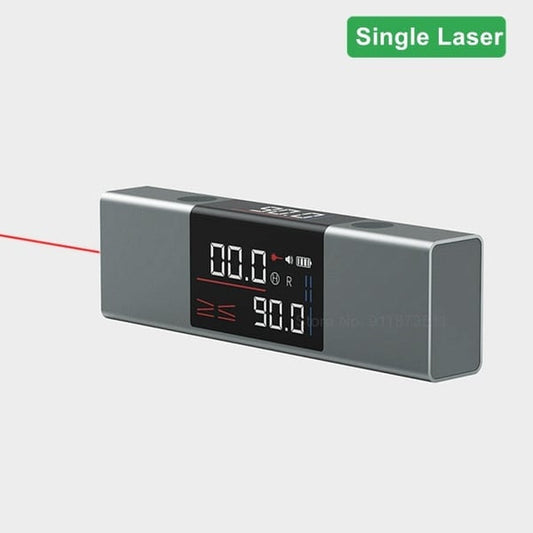 📐 60% RABATT JETZT! ✨ 2-in-1 Laser-Winkel-Messgerät - Digitales Display mit Magnetfuß für Präzises Arbeiten in Holz und Bau 🔧⚡