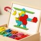 🧩 50% RABATT! 🎄 Magnetisches Holz-Puzzle – Spielerisch & lehrreich – Perfektes Weihnachtsgeschenk ✨
