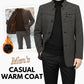 🧥 60% RABATT JETZT! 🔥 Lässiger Herren-Kurzmantel - Leicht & Wärmend, Perfekt für Herbst und Winter ❄️✨