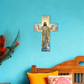 ✝️ 50% RABATT! 🕊️ Retro-Wandkreuz – Jesus Christus & klassisches Design ✨