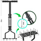 🌱 60% RABATT JETZT! ✨ Rasenlüfter mit Spikes - 5-fach verstellbare Tiefen für gesündere Wurzeln & perfekten Luftaustausch 🔧🍃