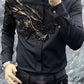 👔 60% RABATT! 🎨 HERRSHIRT MIT DRUCK - Slim Fit & Atmungsaktives Stretchgewebe, Moderner Schnitt für Business und Freizeit, Knitterarm 🌟🧳