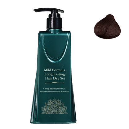 💇‍♀️ KAUFE 2, ERHALTE 1 GRATIS! 🌿 Langzeit-Haarfarben-Set – Graue Haare Abdecken, Schonend zur Kopfhaut & Mit Nährenden Ölen ✨🧴📦