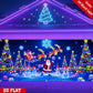 🎄 SOLANGE VORRAT REICHT 60% RABATT! ✨ UV-fluoreszierendes Weihnachtsbanner - Magische Lichtreaktion mit 2 Modi (Blinkend/Funkelnd) für festliche Dekoration 🚗🌟