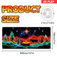 🎄 SOLANGE VORRAT REICHT 60% RABATT! ✨ UV-fluoreszierendes Weihnachtsbanner - Magische Lichtreaktion mit 2 Modi (Blinkend/Funkelnd) für festliche Dekoration 🚗🌟