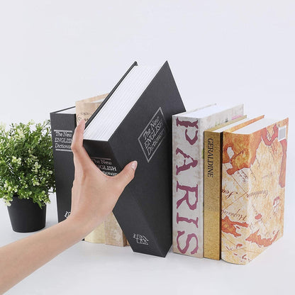 📚 50% RABATT! 🔒 Geheimer Buch-Tresor – Realistisches Buch & Zahlenschloss – Ideal für Wertgegenstände 🕵️‍♂️