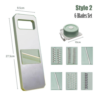 🔪 50% RABATT! 🥗 Multifunktionales Gemüseschneider‑Set – Vielseitig, scharf & zeitsparend ✨