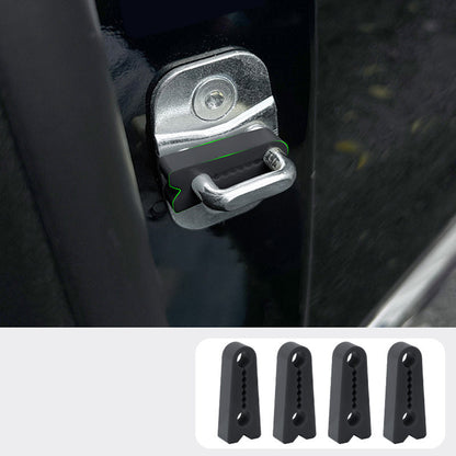 🚗 KAUFEN 2 ERHALTEN 3! ✨ Silikon-Dämpferpolster für Autotürschlösser - Geräuschreduzierende Dichtung mit Selbstklebendem Design für Weiches & Leises Schließen 🔇🧤