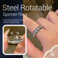 💍 50% RABATT! ✨ Drehbarer Ring – 18K Roségold, Zirkonia & Anti-Stress – Stil trifft Entspannung 💎
