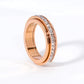 💍 50% RABATT! ✨ Drehbarer Ring – 18K Roségold, Zirkonia & Anti-Stress – Stil trifft Entspannung 💎