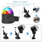 🌈 KAUF 3 ERHALT 4! ✨ MAGISCHE DISCO-KUGEL - 6 Farben & 4 Modi, Automatische Rotation für Partys, USB-Betrieb mit Fernbedienung 🎉🪩