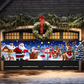 🎄 50% RABATT! 🎅 Weihnachtsbanner für draußen – Festlich & einfach aufzuhängen ✨